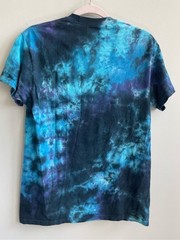 Led Zeppelin Electrical Magic Wembley 71’ Liquid Blue Tie-Dye Graphic Band Tee