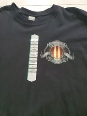 9/11 Firefighter Tribute Shirt Never Forget Bravery Honor Sacrifice Black 2XL