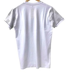Men’s Beautiful Cotton Rhinestone T Shirt,Italian Style,Stretch S to 2XL….A12.