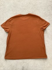 Vintage Jeep Mountain Logo Burnt Orange Mens T-Shirt XXL 4×4 Wrangler Offroad