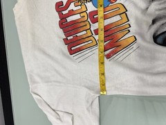 Vintage Deuces Wild Street Rods Rule White Tshirt Size XL ( See Pics ) Yellowing