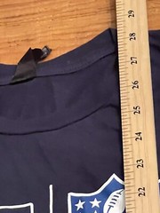 Bud Light Shirt Men’s XL Blue Hanes NFL Graphic tee Crew Neck Short Sleeve Logo