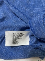 Greg Norman Men’s Short Sleeve T-Shirt Size Large Blue