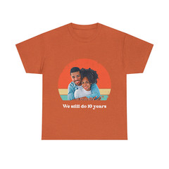 Customise Your Own Photo Unisex T-shirt – Retro Vintage Style