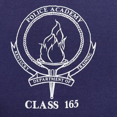 VTG Police Academy Shirt Mens L Blue Kentucky KY Law Enforcement Class 165 USA