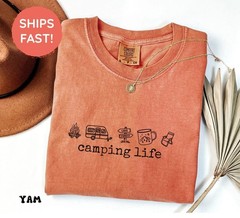 Camping Life Shirts, Camping Shirt, Camper Shirt, Happy Camper T-Shirt