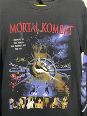Graveyard Goods Mortal Combat Long Sleeve Graphic Shirt Size M