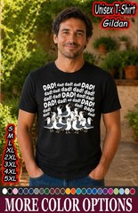 Funny Seagull Dad Shirt Fathers Day Gift Humor Graphic Tee