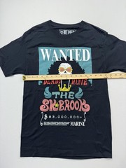Ripple Junction Shirt Mens Small Black One Piece Brook Wanted Graphic Tee Anime