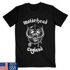 Motorhead T-Shirt England Classic Band Official Black T shirt – NEW