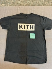 Kith classic box logo Shirt Size XL Used Black