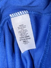 A4 N3142 Adult Short Sleeve DriFit Performance Shirt 5 medium Royal Blue New