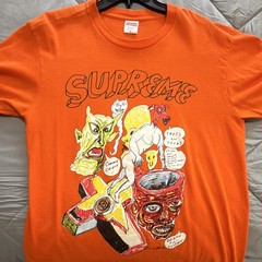 Supreme “Daniel Johnston” SS20 Orange T-Shirt Men’s Size Medium