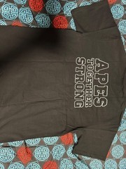 A Bathing Ape Men’s Black Short Sleeve Crew Neck Graphic Logo T-Shirt