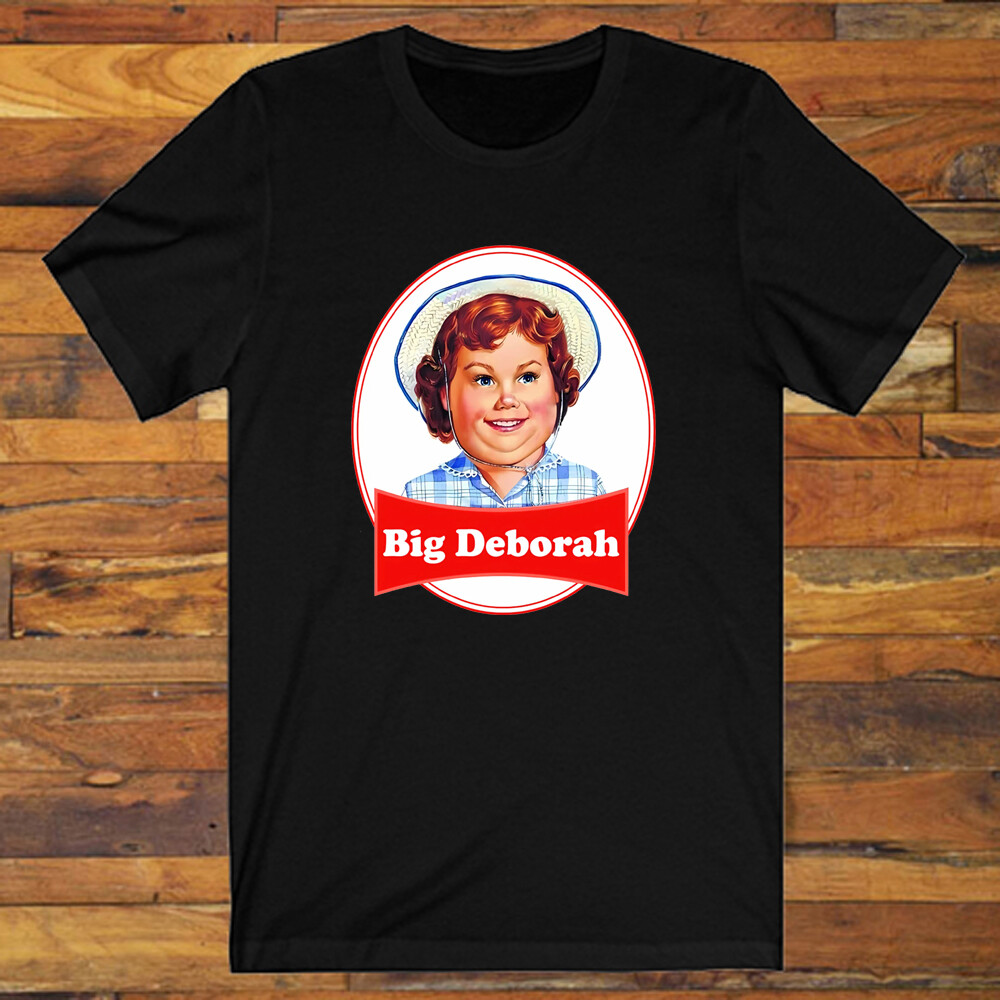 Big Deborah Funny Humor Parody Men’s Black T-Shirt S-5XL