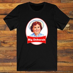 Big Deborah Funny Humor Parody Men’s Black T-Shirt S-5XL