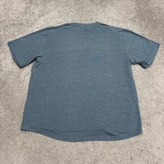 Royal Robbins Coolmax Basic T-Shirt Mens XL Blue Short Sleeve Crew Hiking Tee