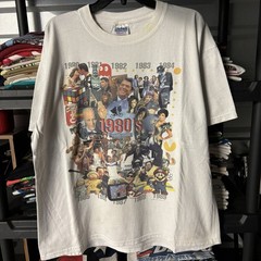 Vintage 1999 Throwback 1980-1989 Pop Culture Icons Brands Promo Nostalgia Shirt