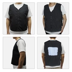 Adjustable Cooling Vest with 84 Ice Cells – 360° Full-Body Cooling，One-Size f…