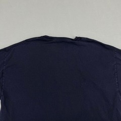 Hanes Heavyweight Mens USA Graphic T-Shirt Navy Blue Short Sleeve XL Vtg
