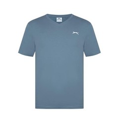 Men’s Slazenger Cotton V Neck T Shirt XS S M L XL XXL 3XL 4XL ASS COLOURS BNWT