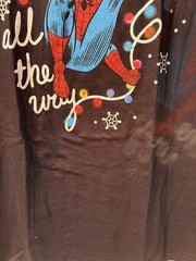 Marvel Spider-Man T-Shirt Holiday Themed Men’s XXL Jingle All The Way New W/Tags