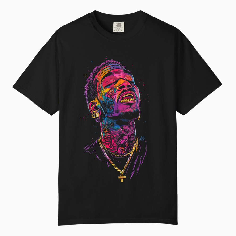 Neon Urban Hip Hop Streetwear Tee, Comfort Colors T Shirt, Unisex Streetwear Tee