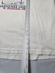 Size XL – Vintage Y2k Spring Break 2004 “Absolutely Buzzed” Florida Liquor Tee