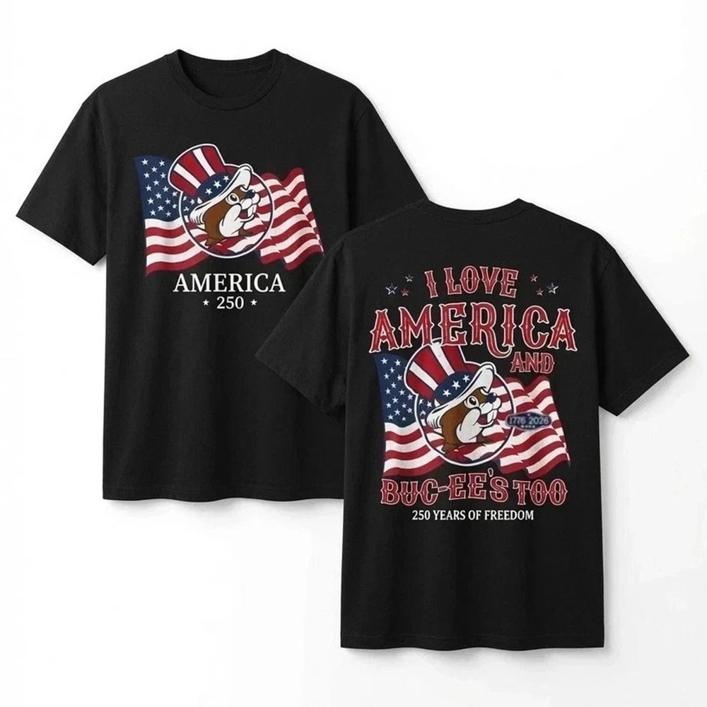 250th Anniversary 4th Of July 2026 Buc-ees T-Shirt Mens Vintage Texan Gift