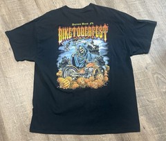 Black 2021 Biketoberfest Daytona Beach Florida Graphic Tee
