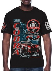 Shelby Cobra CLASSIC MENS Black T-SHIRT. See PICS.