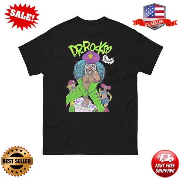 Dr. Rockzo Metalocalypse Tee | Adult Swim Cartoon Shirts |