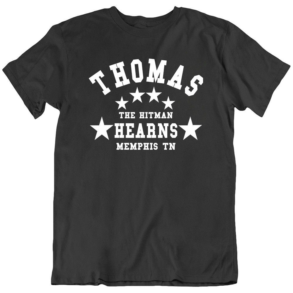 Thomas The Hitman Hearns Memphis TN Training Gym Boxing Legend T-Shirt Tee Gift