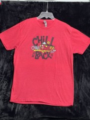 Next Level Apparel Unisex Red Chilli 5K T-Shirt SzMed NICE!