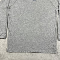 Tyndale FR Shirt Mens Large Gray Flame Resistant NFPA 2112 HRCI CAT 1 Base Layer