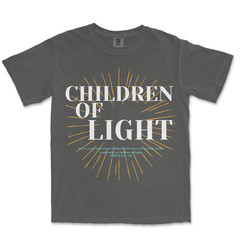Children of Light Shirt Christian Shirts for Men Graphic Bible Verse T Shirt