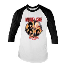 Motley Crue Shout Raglan T-Shirt
