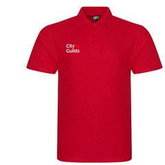 City & Guilds Polo shirt customised embroidered with company name or any text