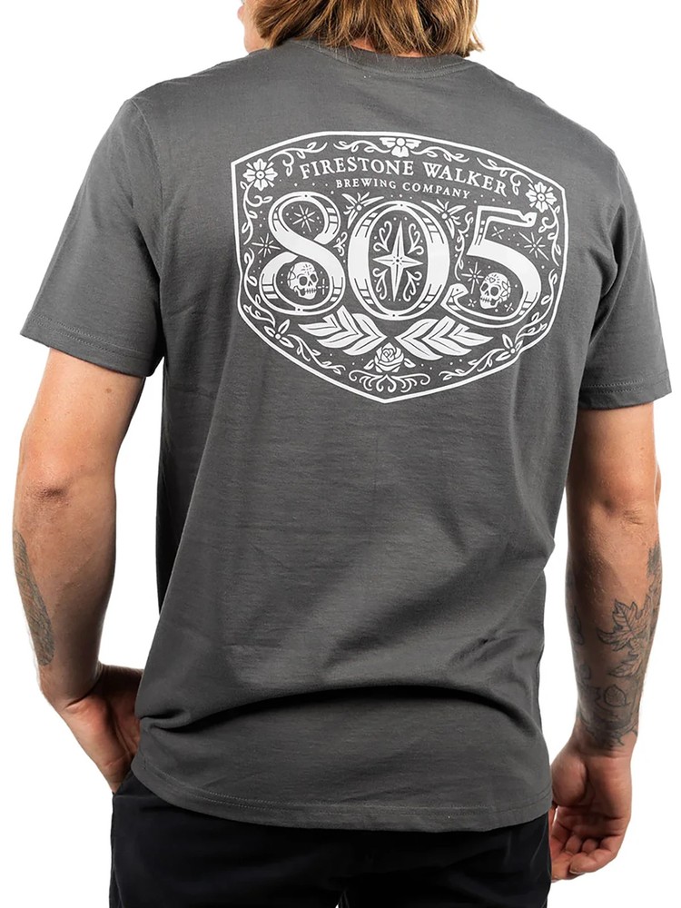 Fasthouse Men’s 805 Premier Herencia Short Sleeve T-shirt Firestone Walker Tee