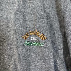 Gilden XL Biketoberfest 2022 Spooky Graveyard T-shirt Boot Hill Saloon Biker