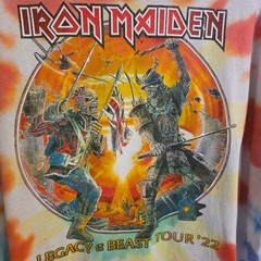 Iron Maiden Legacy of the Beast Tour 2022 Double-Sided Band Tee