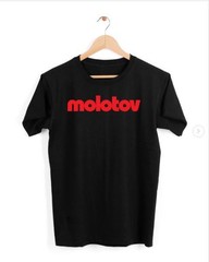 Molotov Logo Black Cotton Shirt Full size S-5XL R241