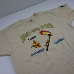 Vtg 1989 Arizona Special Olympics T-Shirt XL 50/50 USA Made Single Stitch Tee