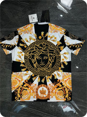 Men’s Versace Floral Print T-Shirt Short Sleeve Size 2XL