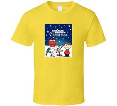 A Charlie Brown Christmas Movie Tee Cool Classic Holiday Movie T Shirt