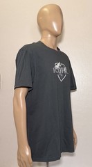 Kuhl XXL Shirt Men Gray Wildfibre Organic Cotton Mountain Logo Graphic Tee