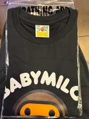 A Bathing Ape BAPE Japan Baby Milo II Tee (SS25) BLACK – 2XL XXL – NEW in bag