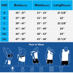 Men Slimming Body Shaper Compression Gynecomastia T-shirt Posture Corrector Vest