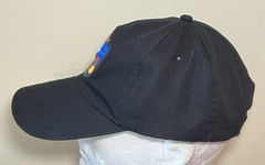Poppy Playtime Huggy Wuggy Black T-Shirt Size Large & Adjustable Strap Dad Hat