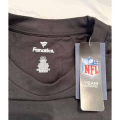 NWT Fanatics New Orleans Saints NFL Mens 5XL Black Short Sleeve Cotton Tee